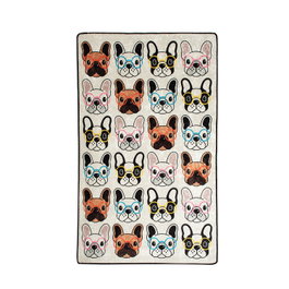 Conceptum Alfombra Dogs Multicolor 100 x 160 cm
